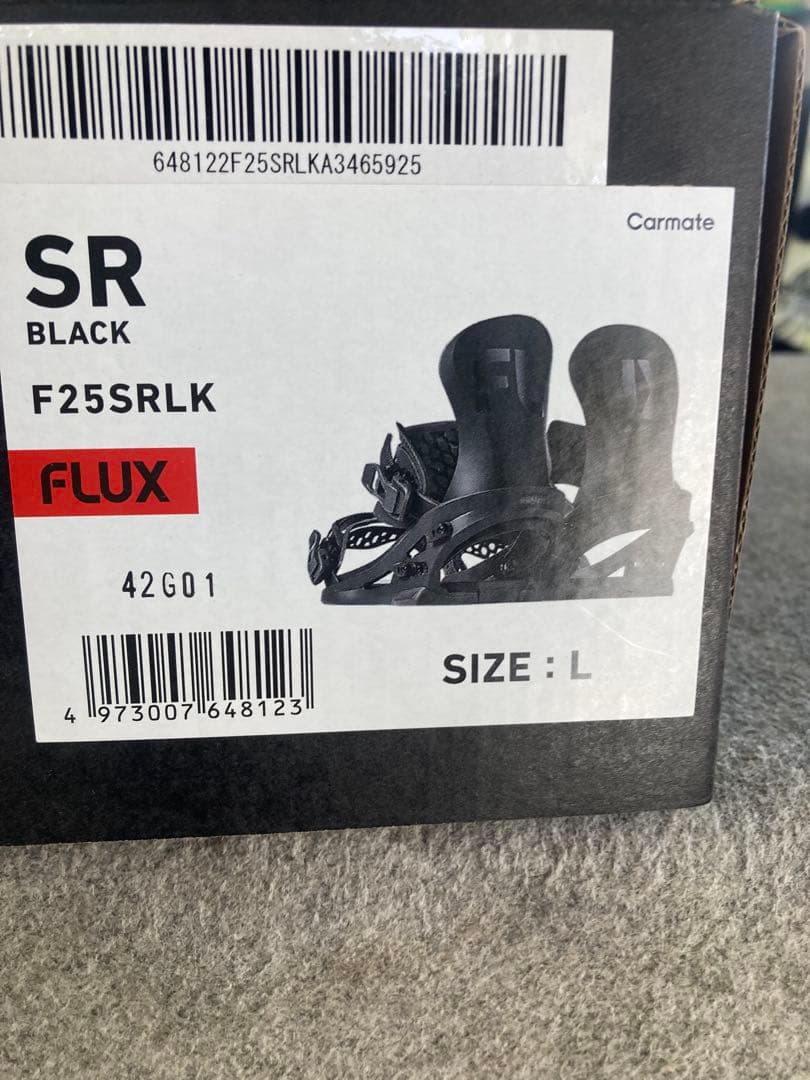 FLUX F25SRLK 24-25モデル　ビンディング ブラック L