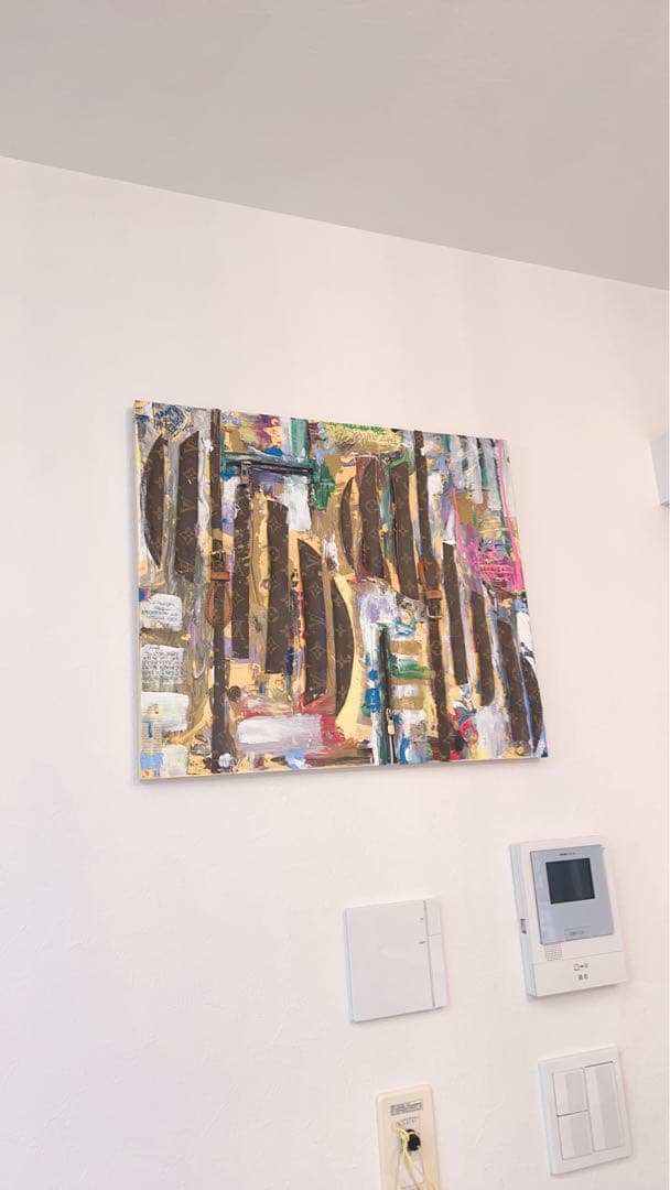 ヴィンテージ　ルイヴィトン　LV 絵画　世界に一つ　オーストラリア