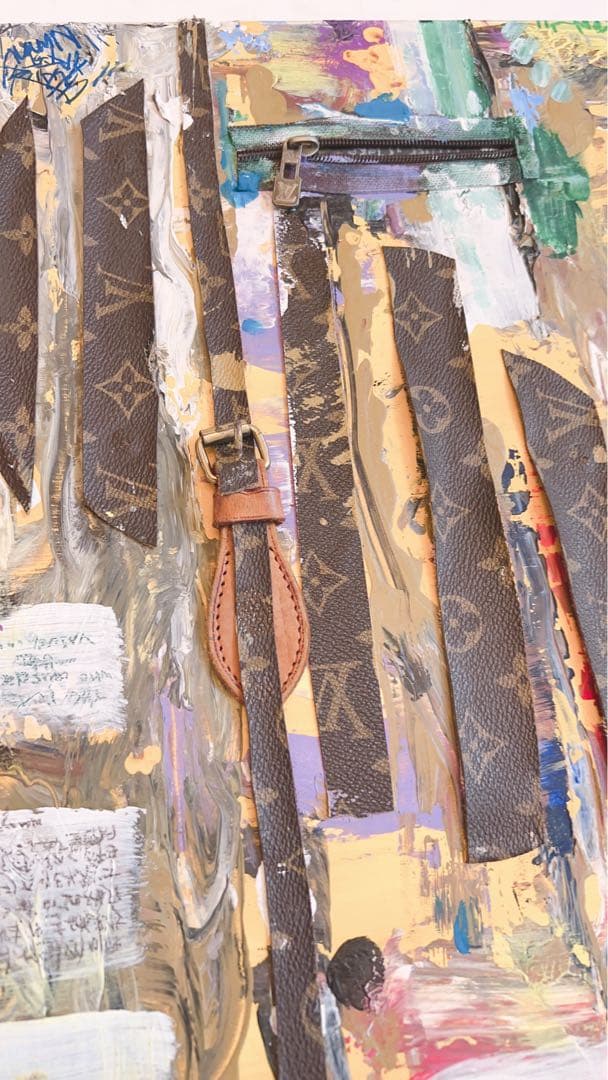 ヴィンテージ　ルイヴィトン　LV 絵画　世界に一つ　オーストラリア