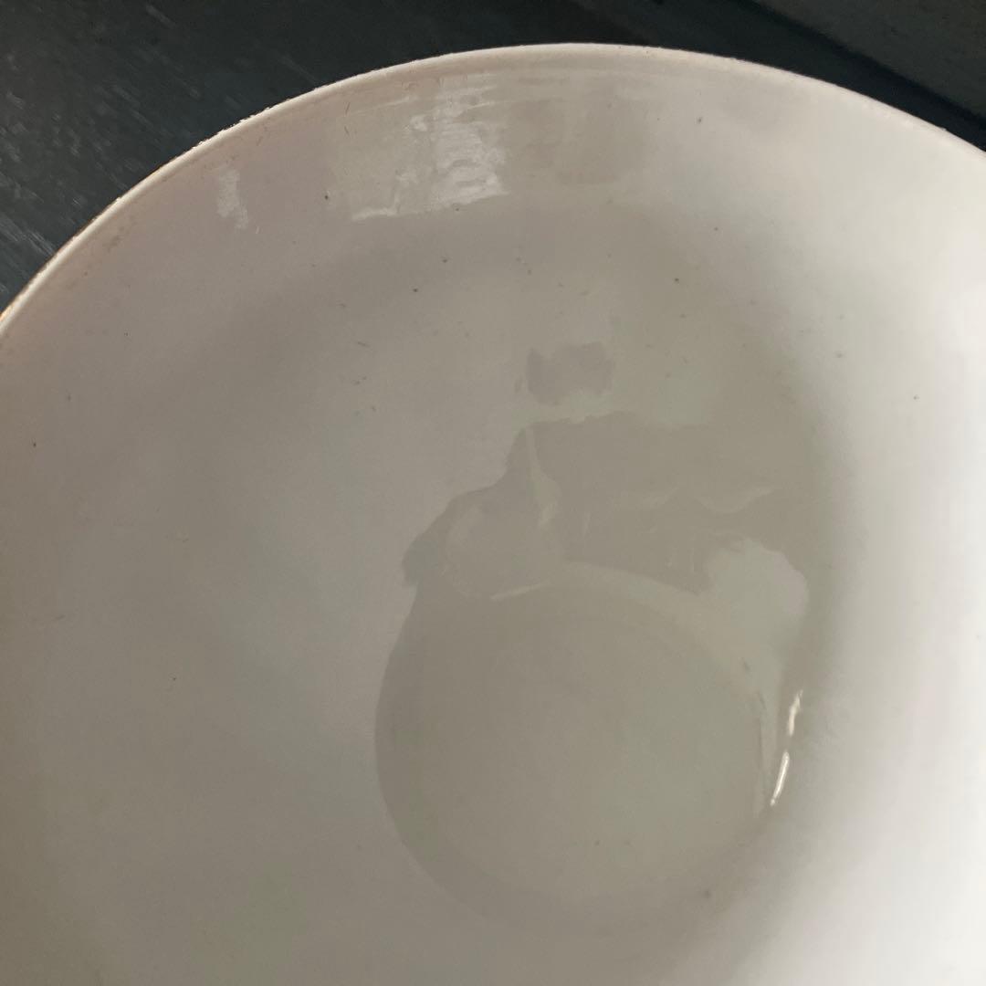 フランス すみれ カフェオレボウル