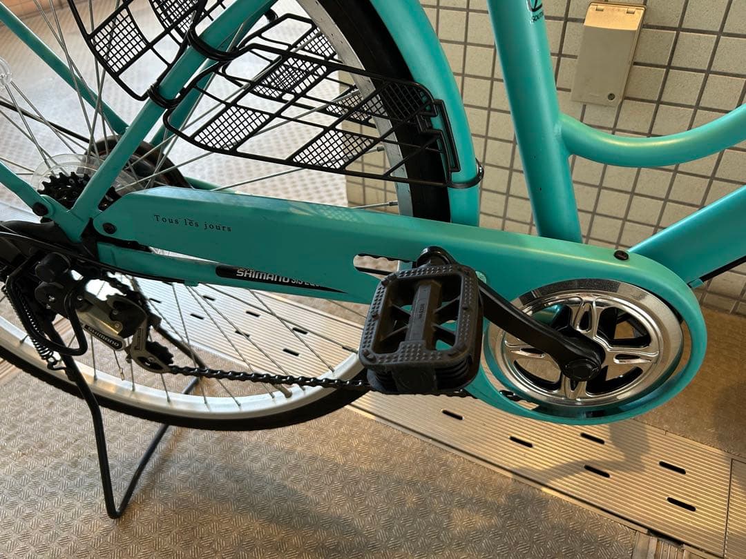 【引き取り限定】26型自転車　6段変速