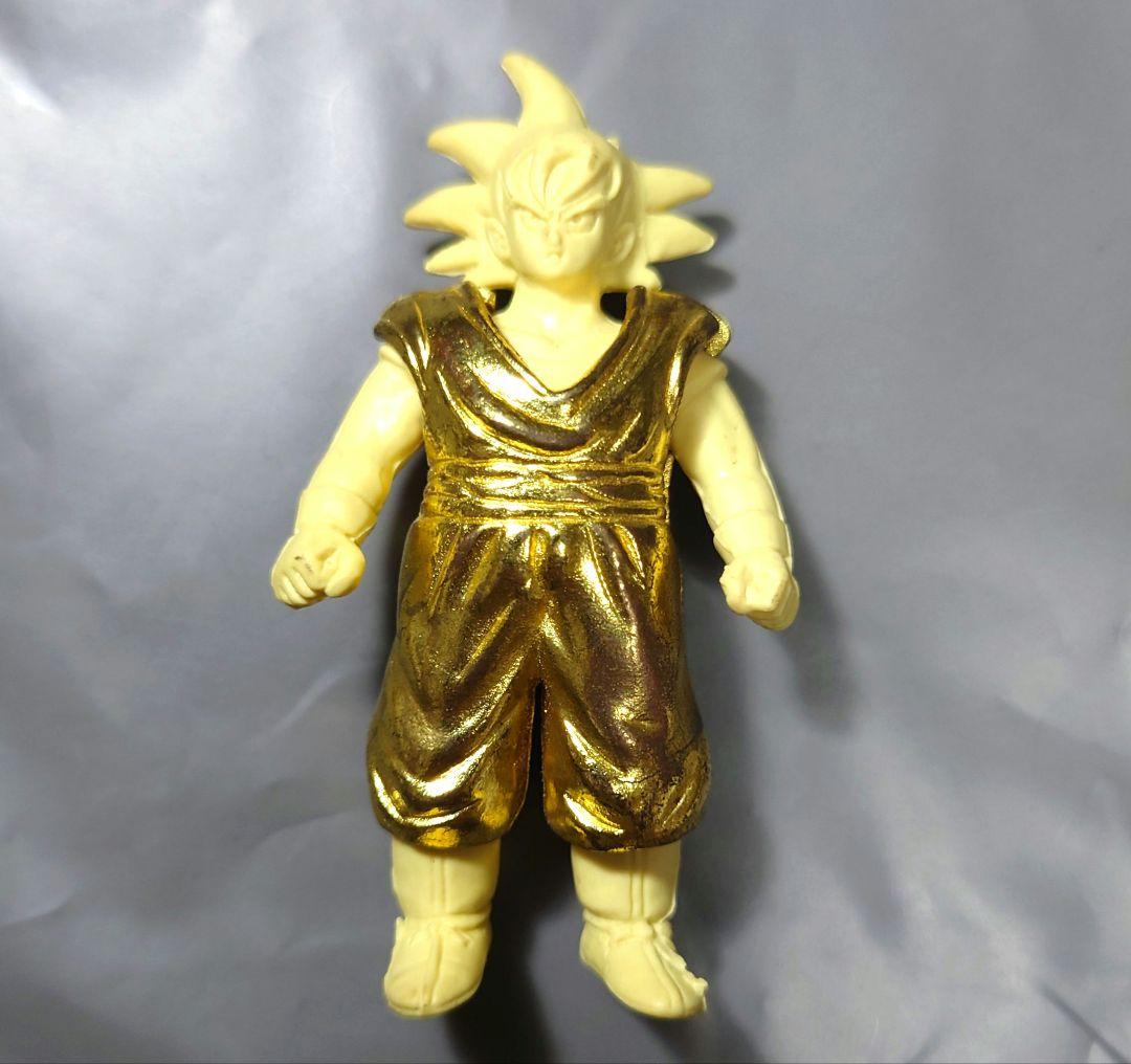 【当時物】 ドラゴンボール クロスアップ 孫悟空 消しゴム フィギュア 金メッキ