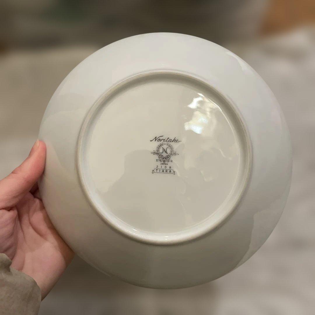 【Noritake】金縁深皿 3枚セット
