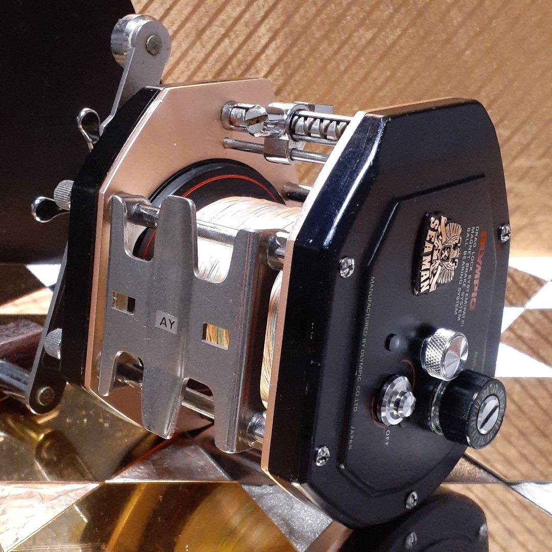 オリムピックSEAMAN GX6000 ベイトリール オールドリール船用 極美品