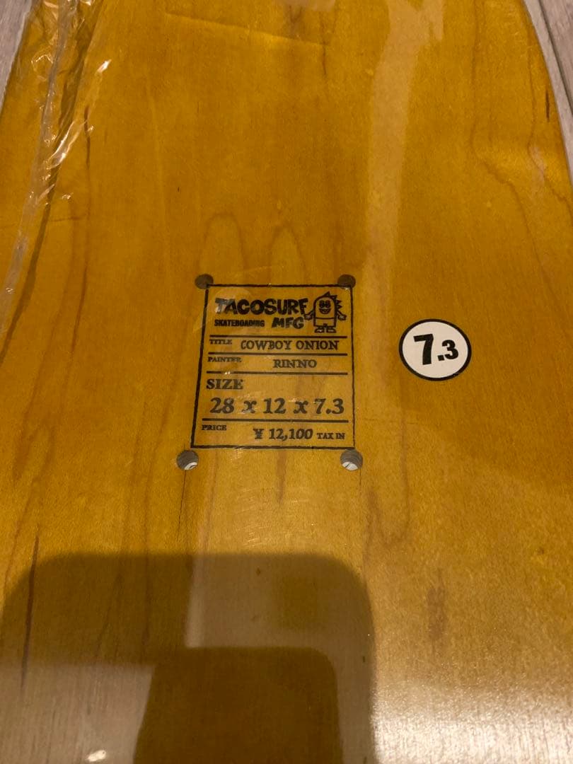TACO SURFスケートボードデッキ 7.3×28 SLAPPY KID