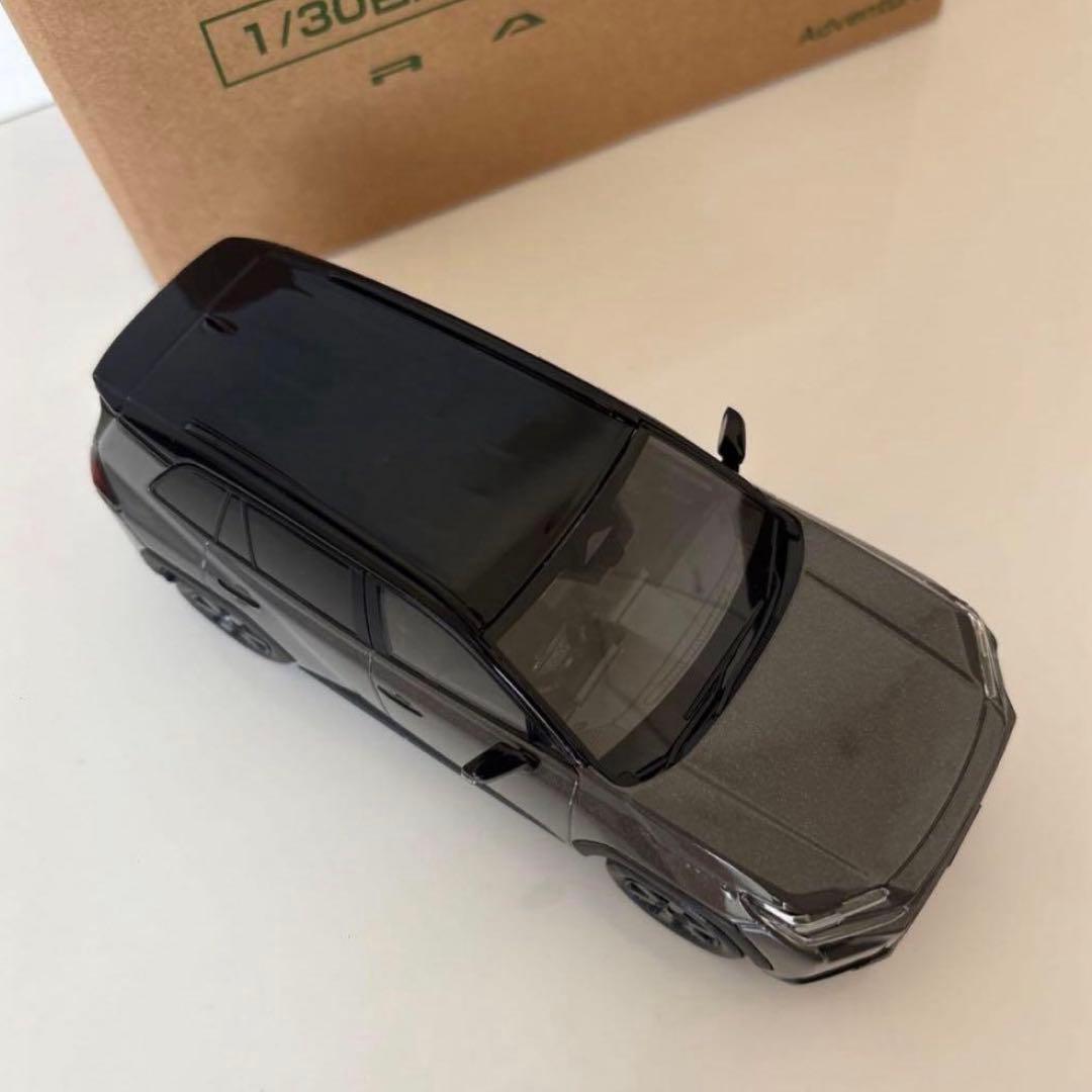 トヨタ新型RAV4 ミニカー カラーサンプル ブラック×アーバンロック【非売品】