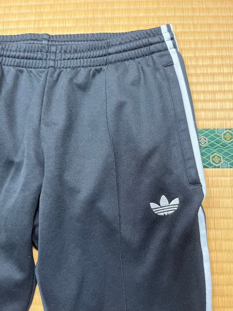 adidas ベッケンバウアー　刺繍ロゴ　トラックパンツ　y2k 00s