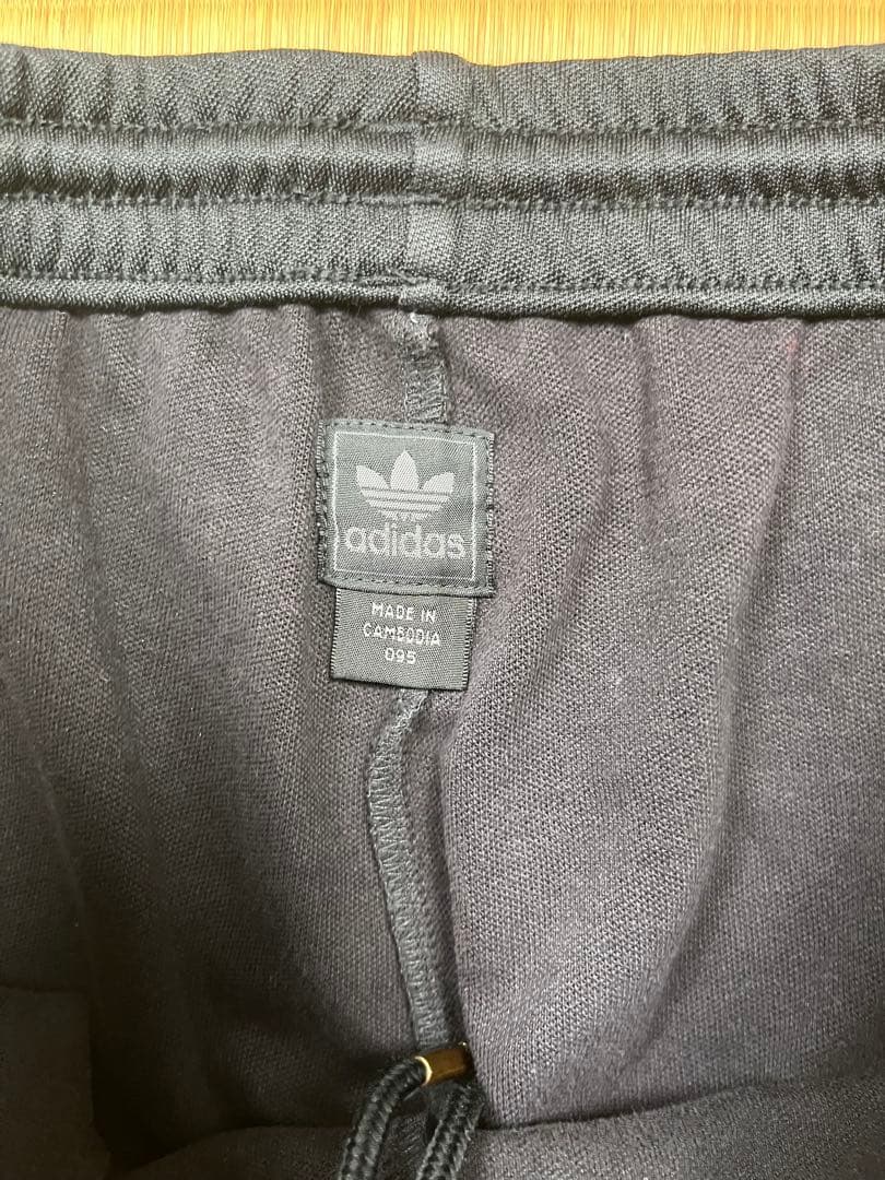 adidas ベッケンバウアー　刺繍ロゴ　トラックパンツ　y2k 00s