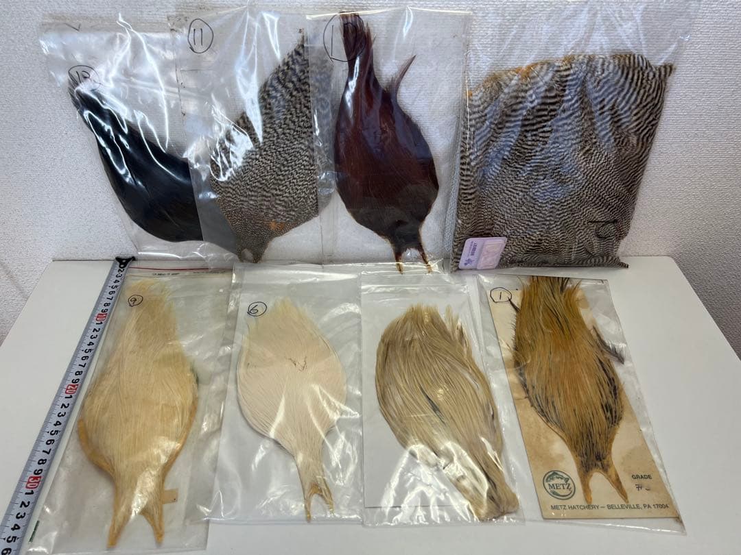 あ*わ様 釣具引退品　フライタイイング マテリアル大量まとめ売り　中古釣具　現状