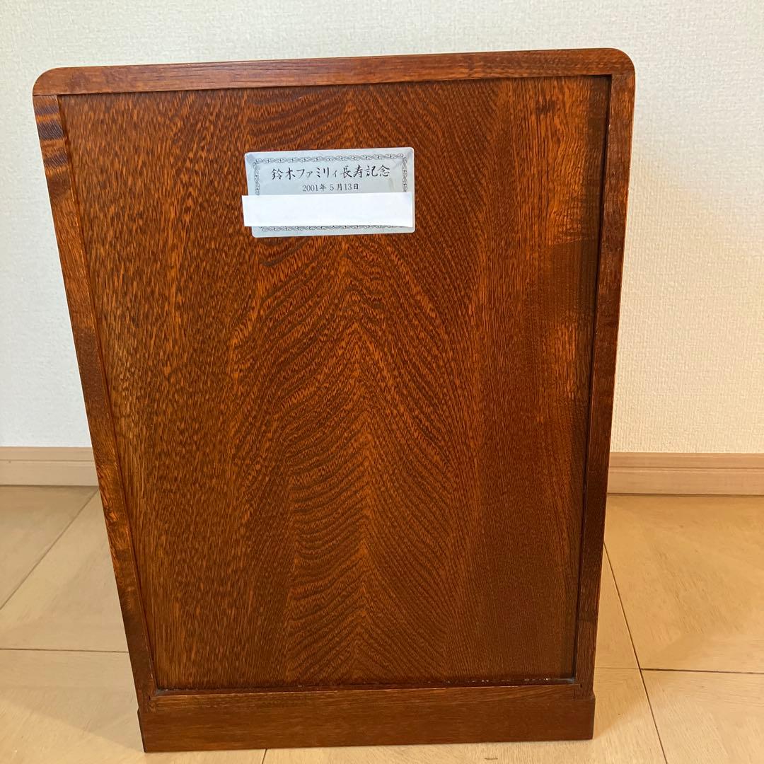 木製引き出し棚5段　小物入れ
