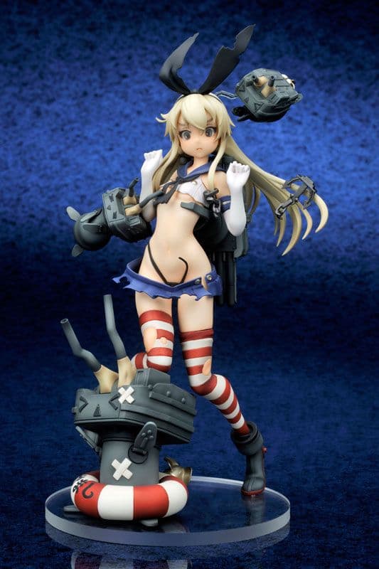 【新品未開封】キューズQ 艦これ 島風 中破Ver 1/8スケールフィギュア