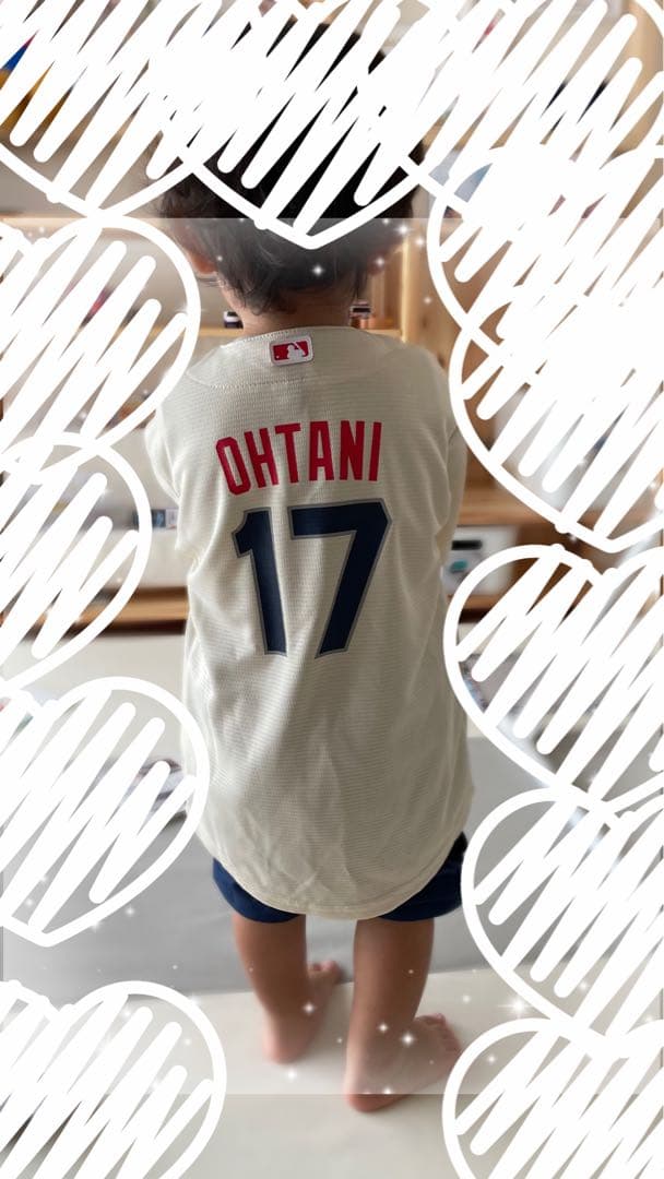 【正規品・激レア】 大谷翔平 エンゼルス シティーコネクト レプリカユニ ベビー
