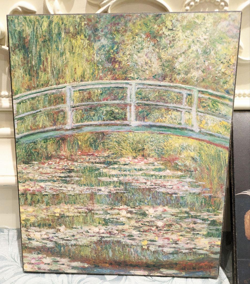 ☆【3枚セット】 MMA メトロポリタン美術館 モネ 睡蓮の池 絵画 油彩 油絵
