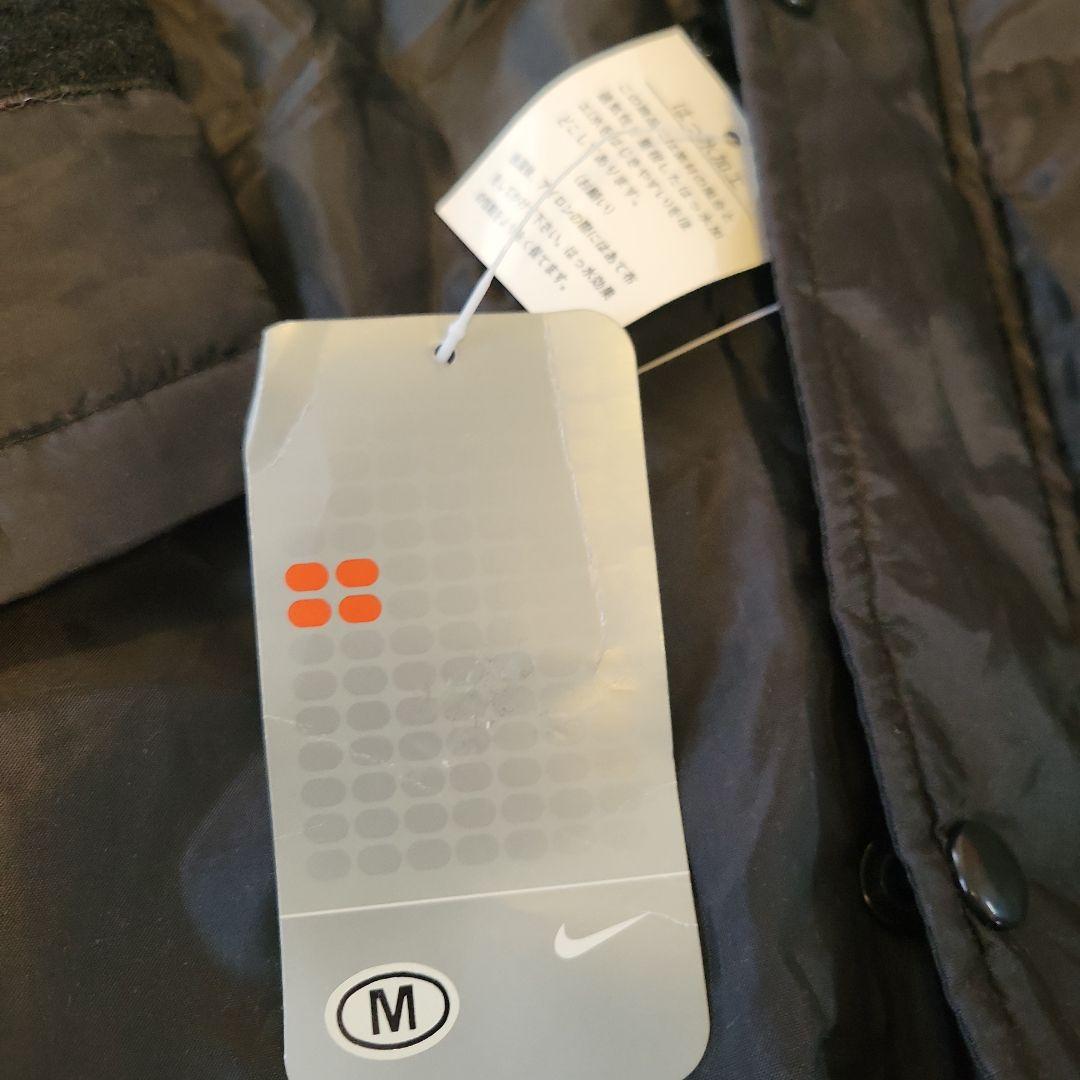 【未使用】NIKE ロングコート 中綿入り 黒 Ｍサイズ ベンチコート