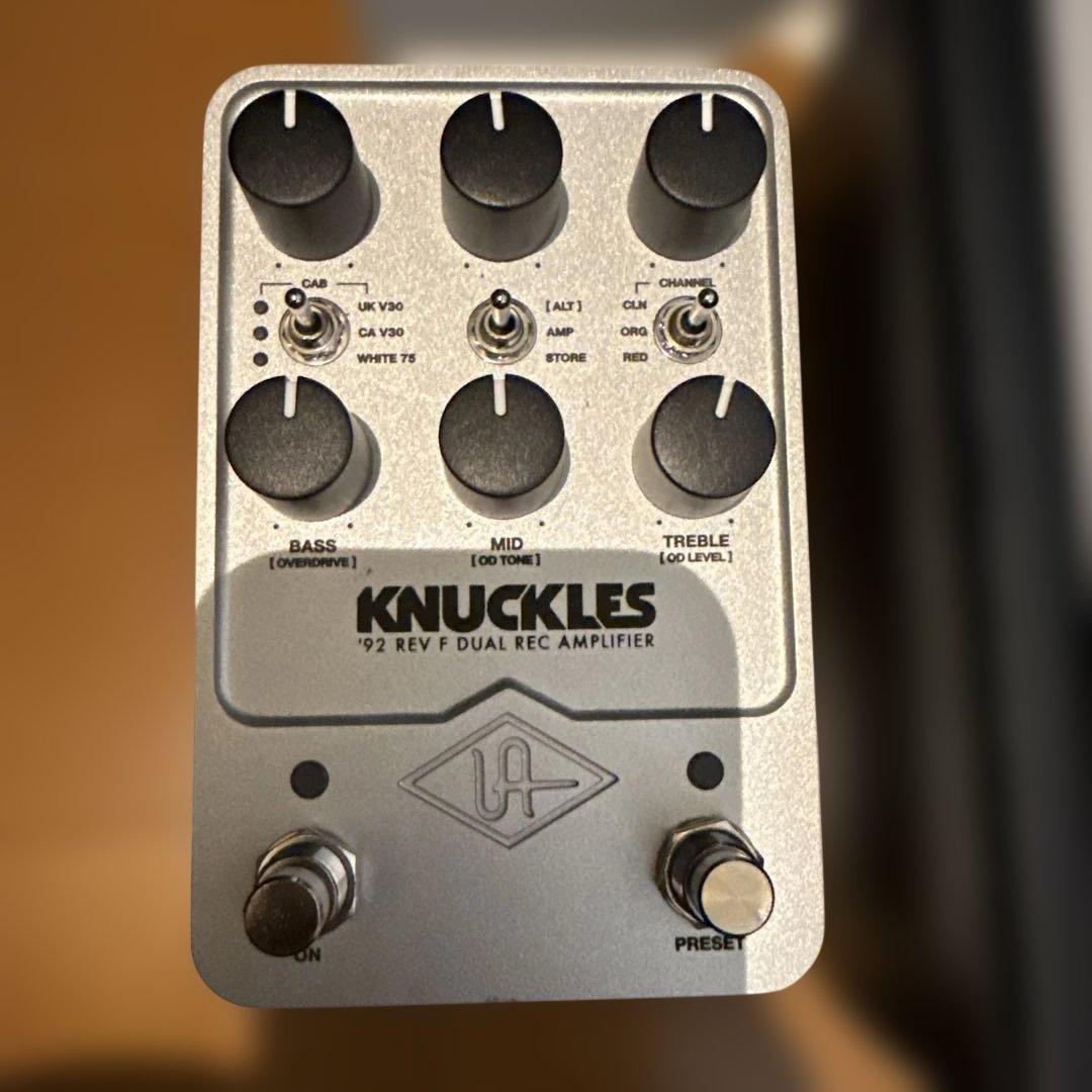 【美品】KNUCKLES 92 REV F DUAL REC AMPLIFIER