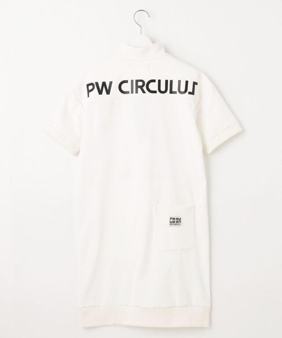 新品23区ゴルフPWCIRCULUS Sサイズ DIMPLE スポーティワンピ