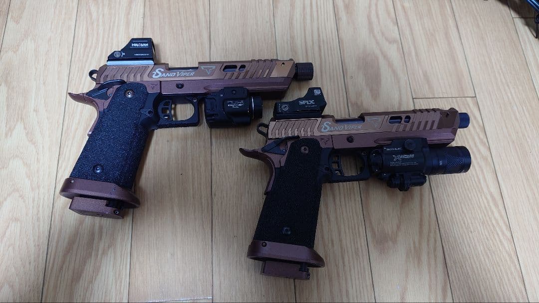 TARAN TACTICAL Sand Viper　2個セット+予備マガジン2個