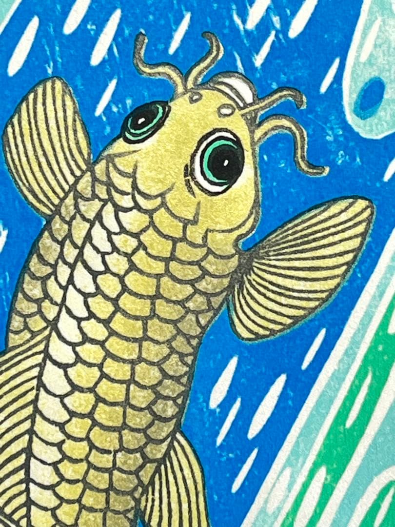 木版画『とうりゅうもん』