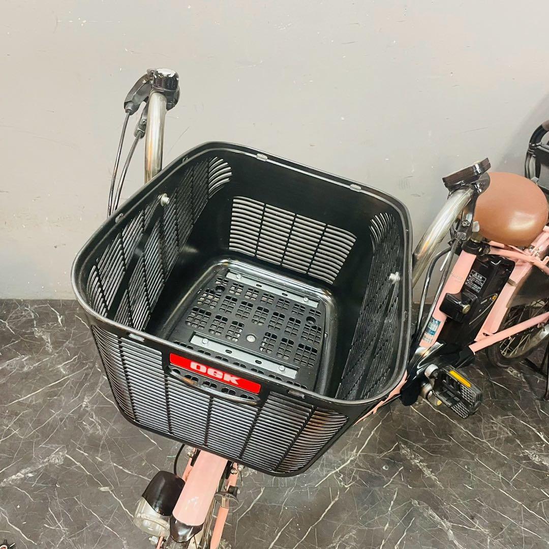 【750】子乗せ電動自転車 パナソニック Gyutto mini ピンク