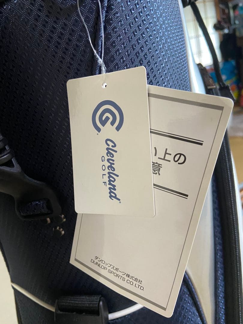 新品、未使用！Cleveland ゴルフバッグ ネイビー