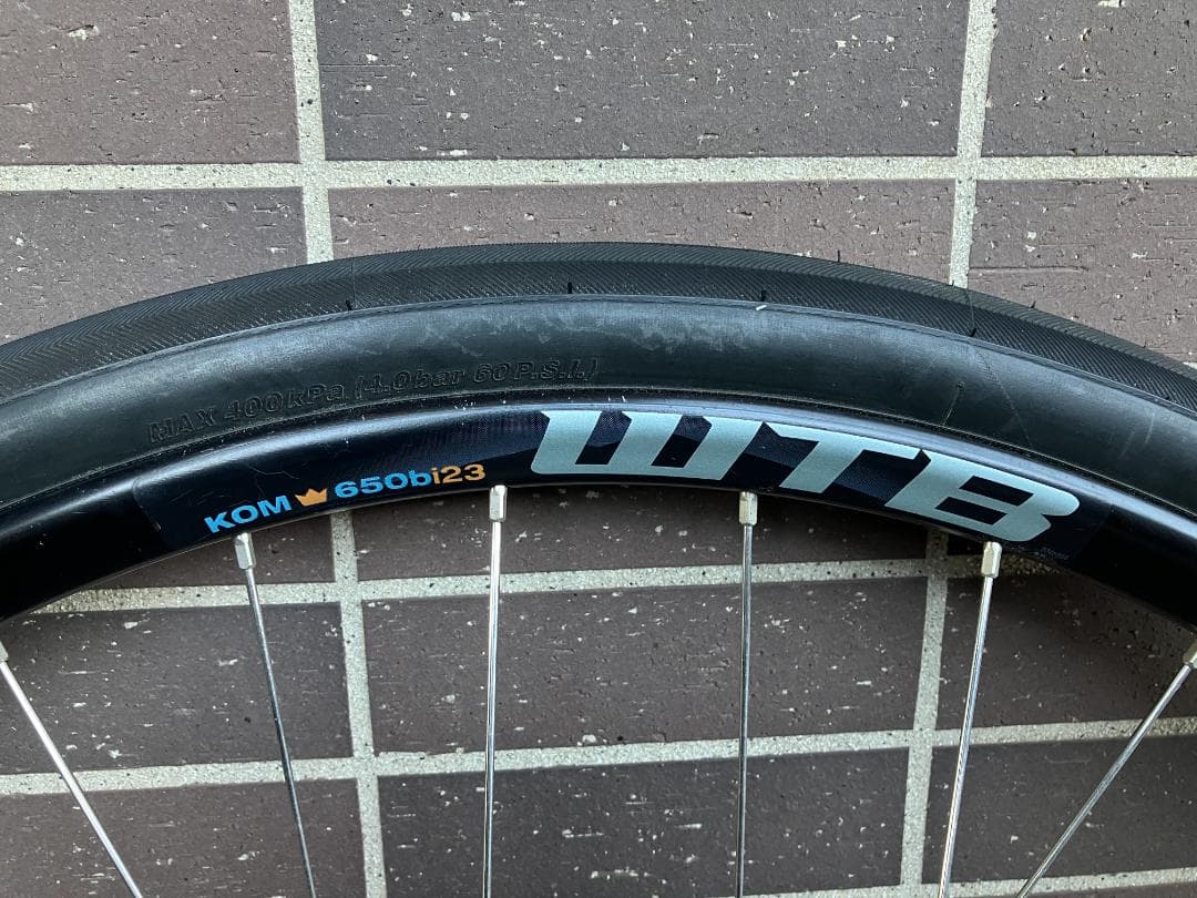 パーツ CHRIS KING ISO HUB PURPLE x WTB KOM 27.5