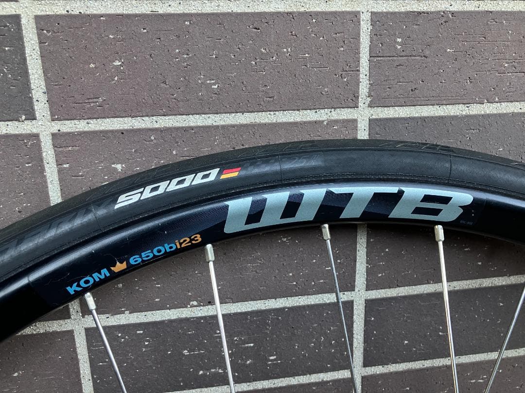 パーツ CHRIS KING ISO HUB PURPLE x WTB KOM 27.5