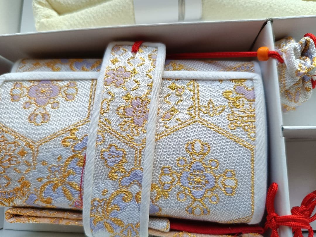 ☆高級品☆新品☆七五三☆７歳　帯　筥迫セット