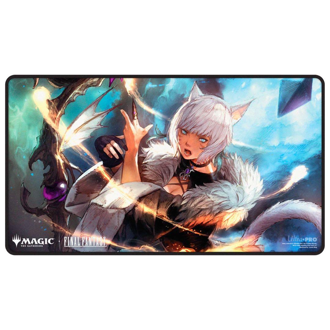 MTG×FF プレイマット　ヤ・シュトラ・ルル　ファイナルファンタジー