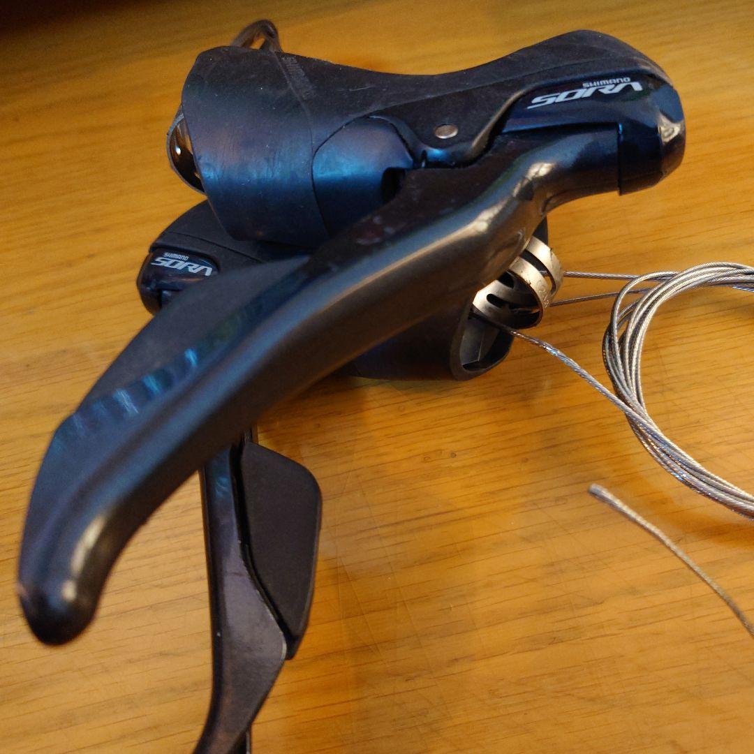 Shimano Sora シフター ワイヤー付き