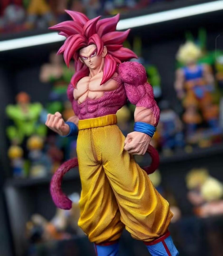 ドラゴンボール　孫悟空　スーパーサイヤ人4　ガレージキット　フィギュア
