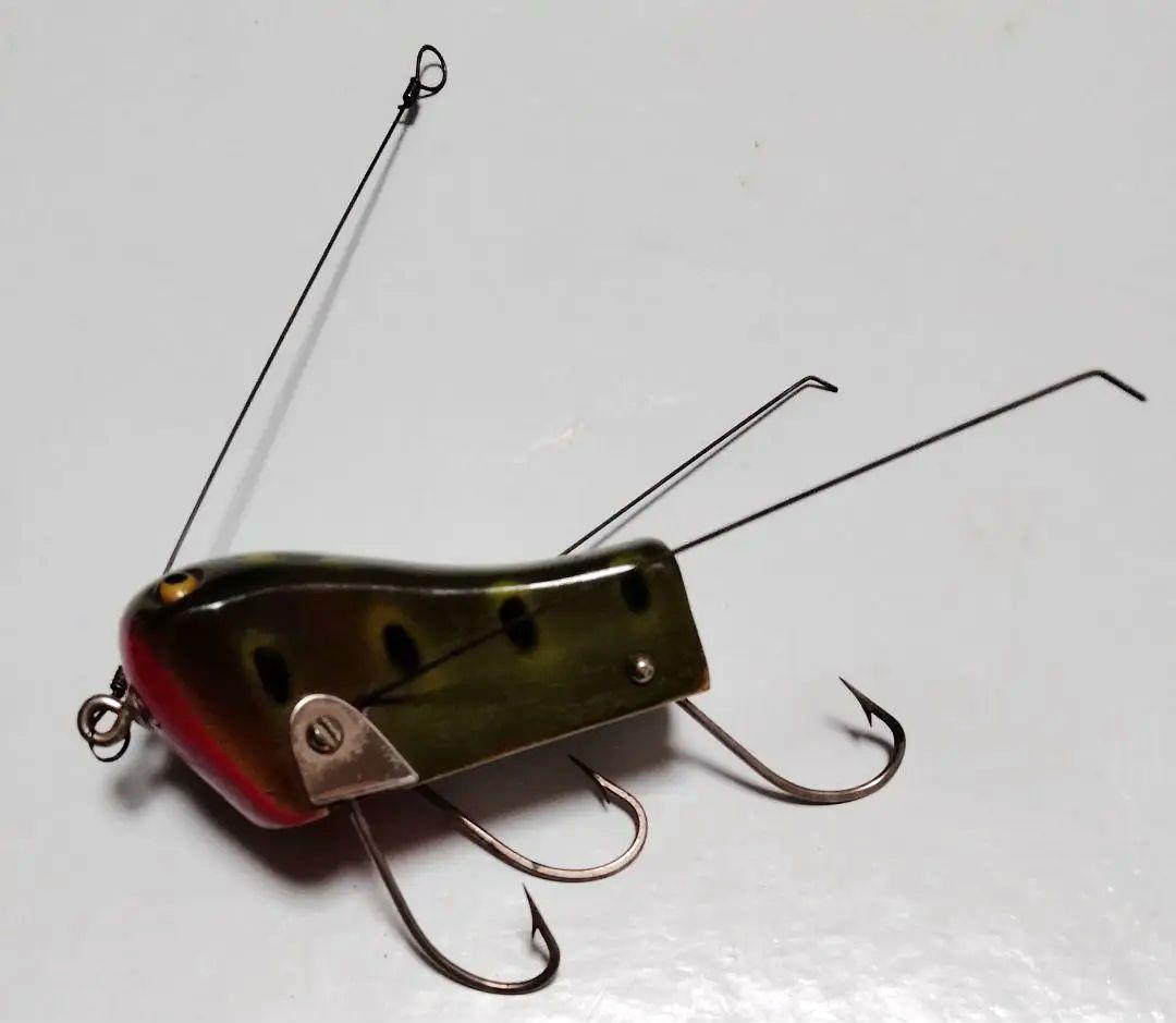 オールドルアー Creek Chub Wee Dee Frog Finish