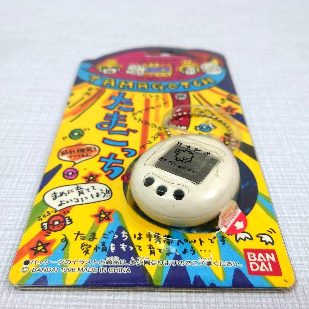 M0406A1 未開封★BANDAI 初代 たまごっち 白 レトロ 希少 レア