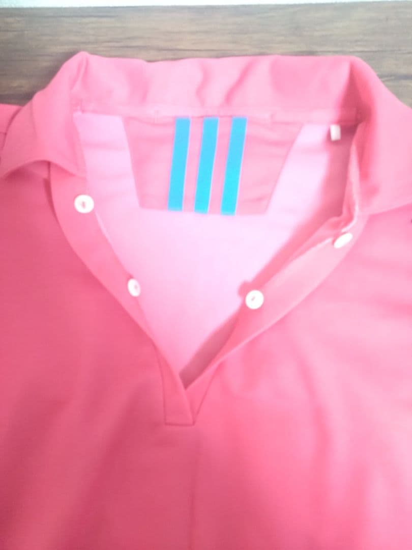 adidas ピンク ポロシャツ ワンピース