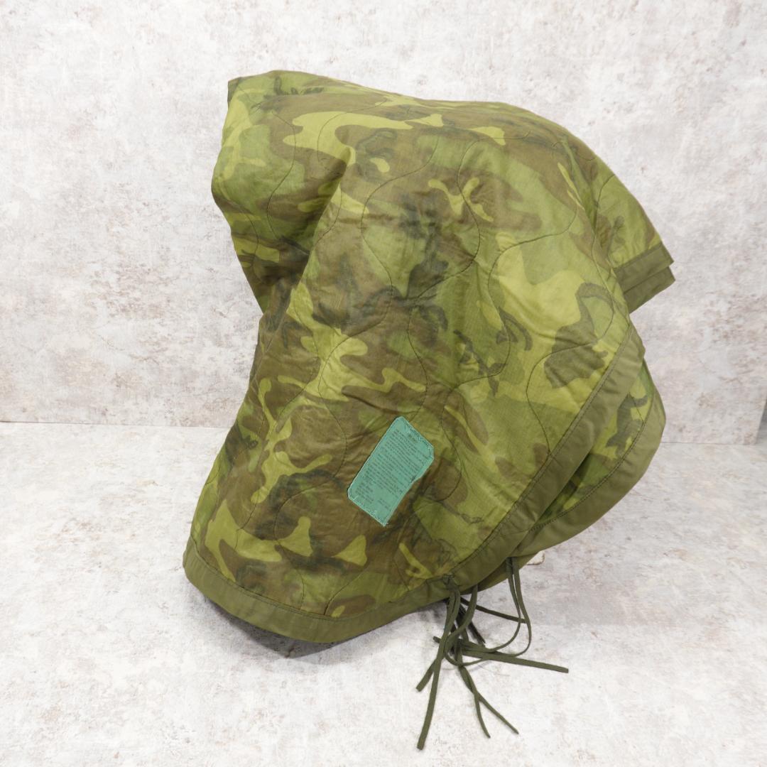 70s US Army ポンチョライナー カモフラ ヴィンテージ 実物 1