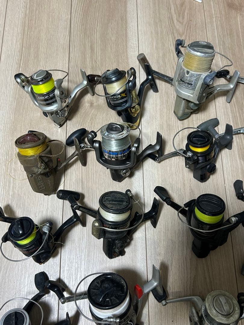 Daiwa, Shimano, ryobi, Olympic リールジャンク