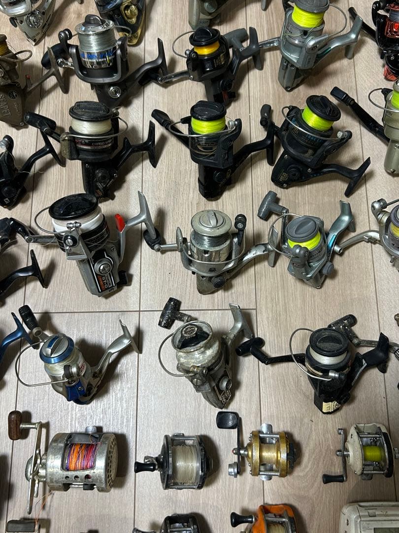 Daiwa, Shimano, ryobi, Olympic リールジャンク