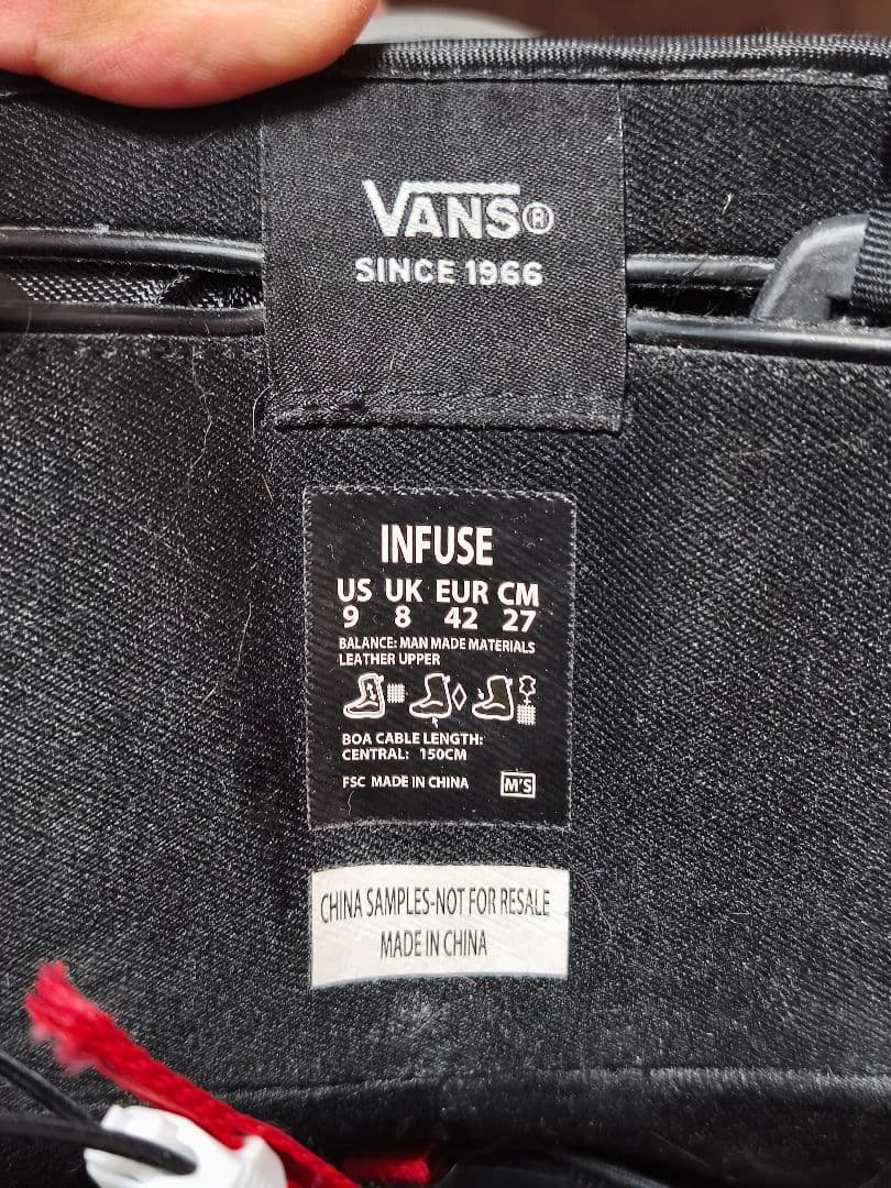 Vans　Infuse board Boots　27cm