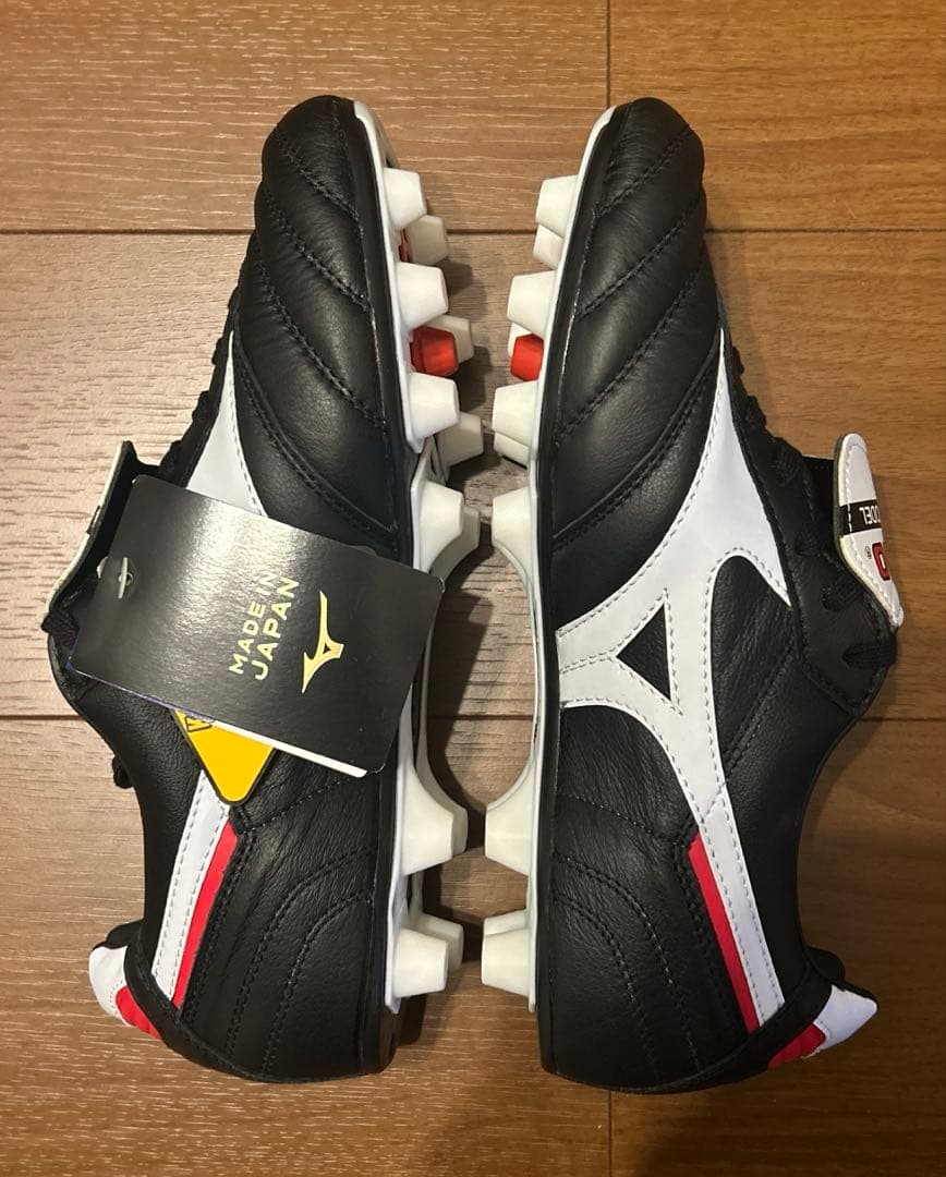 【新品未使用】MIZUNO MORELIA Ⅱ JAPAN ミズノモレリア 黒①
