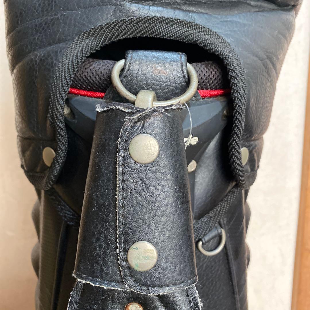 TaylorMade キャディバッグ 黒/オレンジ訳あり