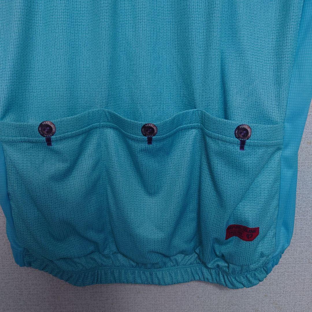 PEARL IZUMI サイクルジャージ 半袖 青/黒