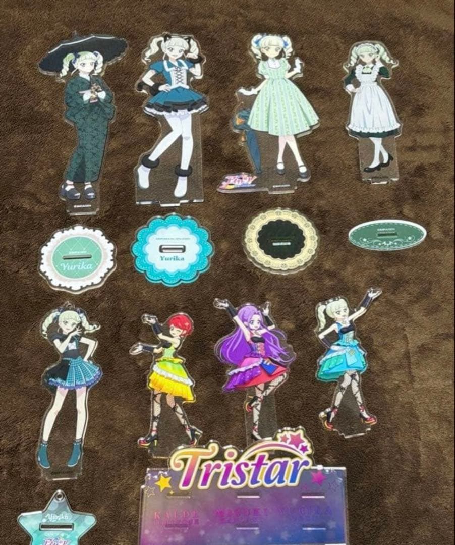 アイカツ 藤堂ユリカ アクリルスタンド アクスタ dcd セット売り