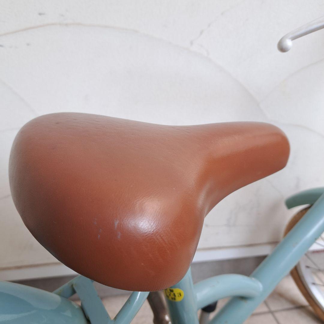 little tokyobike ブルージェイド 前カゴ&補助輪付き