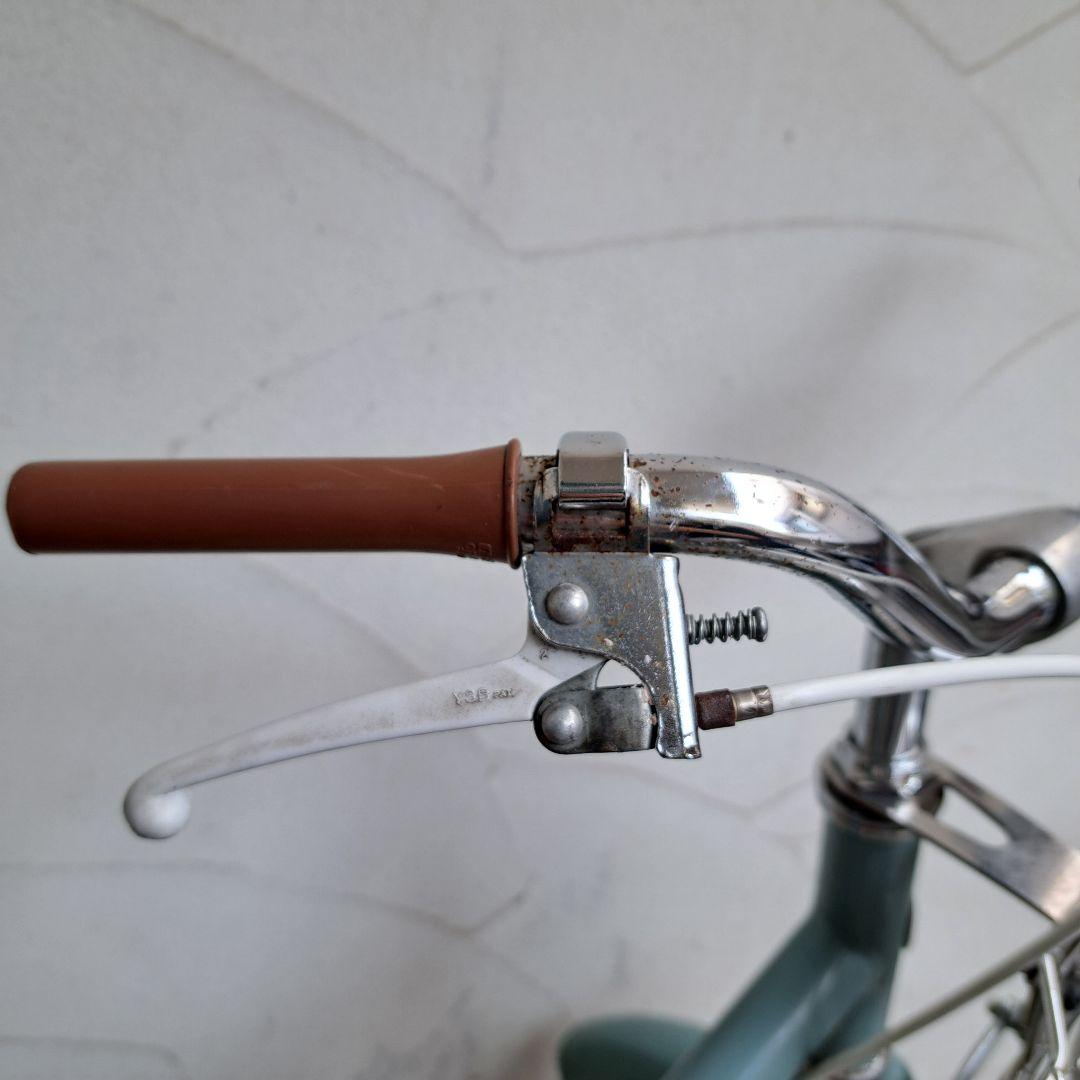 little tokyobike ブルージェイド 前カゴ&補助輪付き