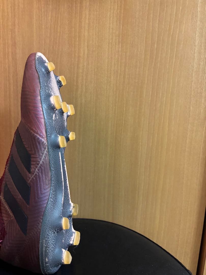 adidas バーガンディ サッカーシューズ・スパイク