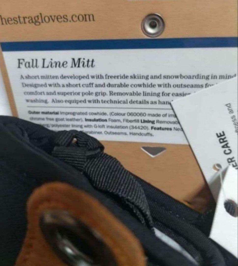 新品タグ付き HESTRA ヘストラ Fall Line Mitt サイズ9