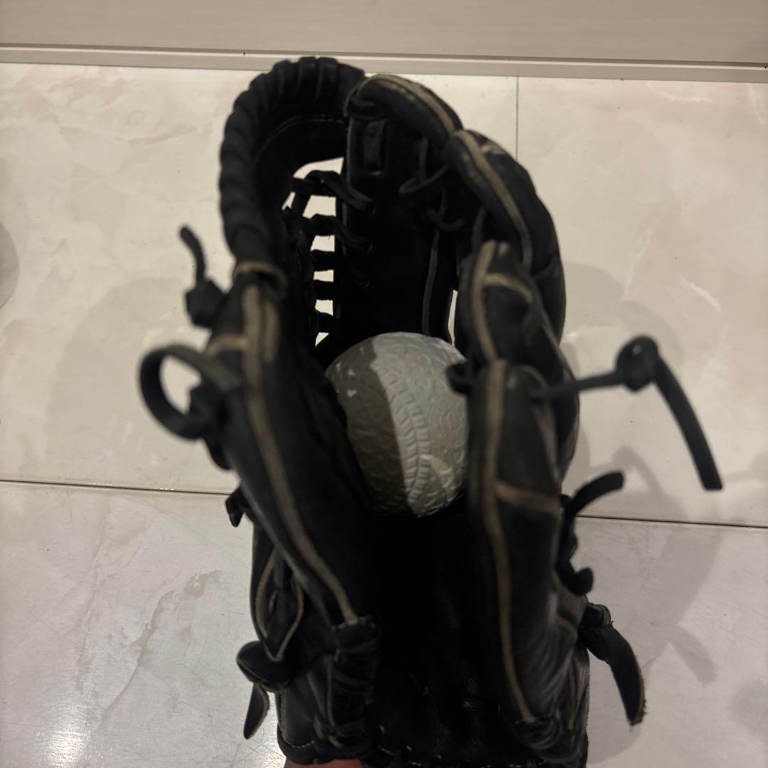 Mizuno Glove Elite ブラック 軟式外野手