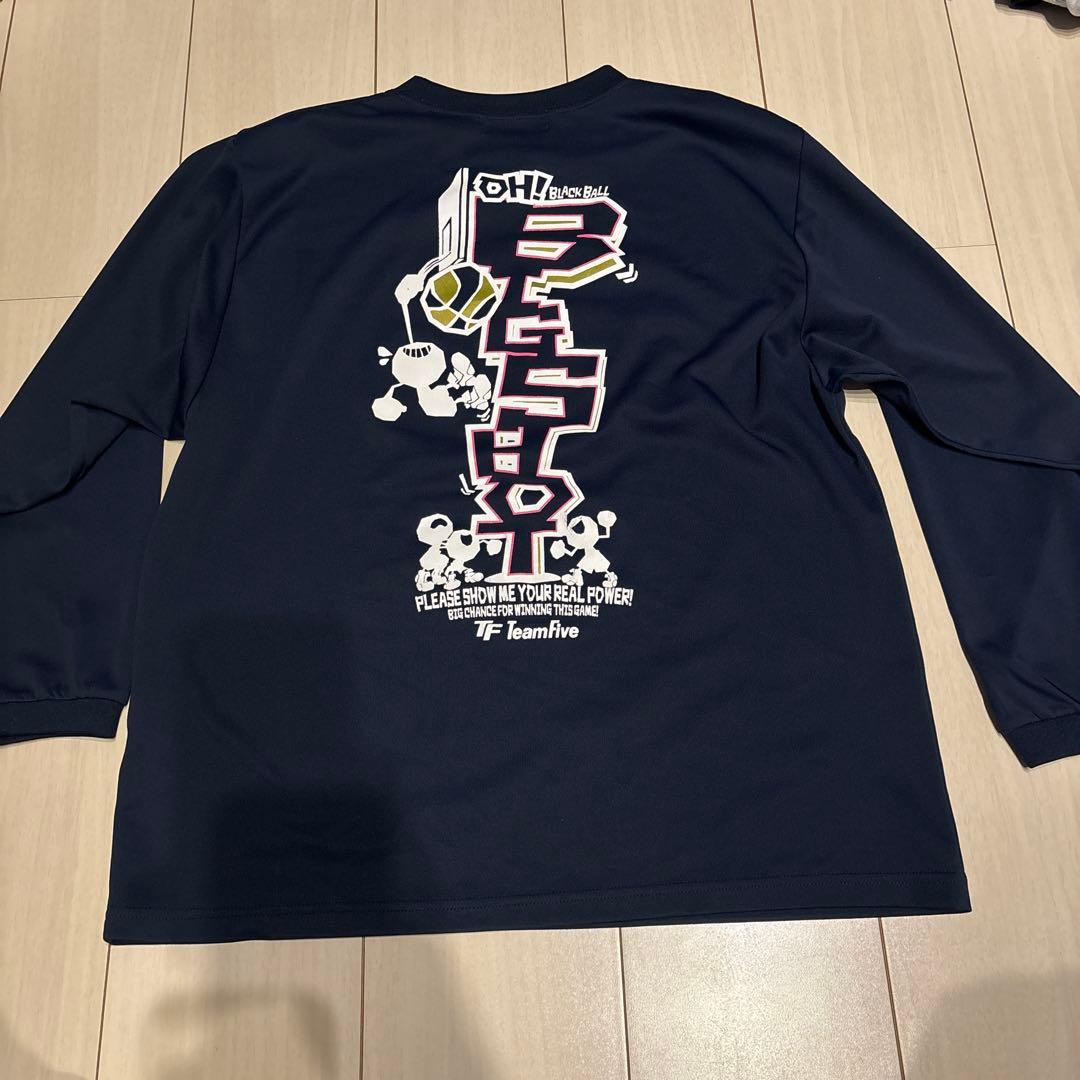 BIG SHOT 長袖ウェア team five ネイビー