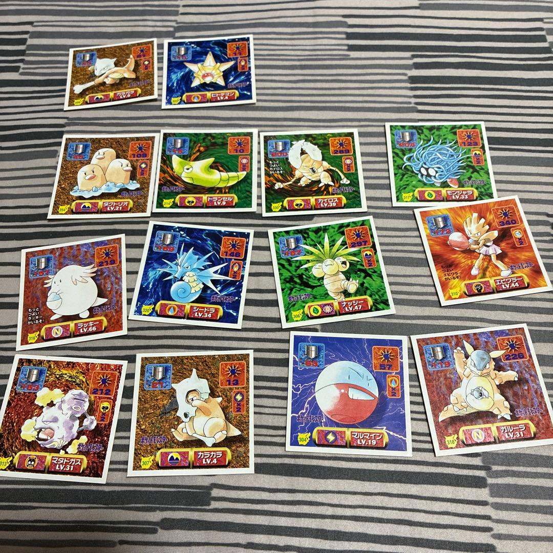 ポケモン最強シール烈伝　初期と第2弾の85枚まとめ売り