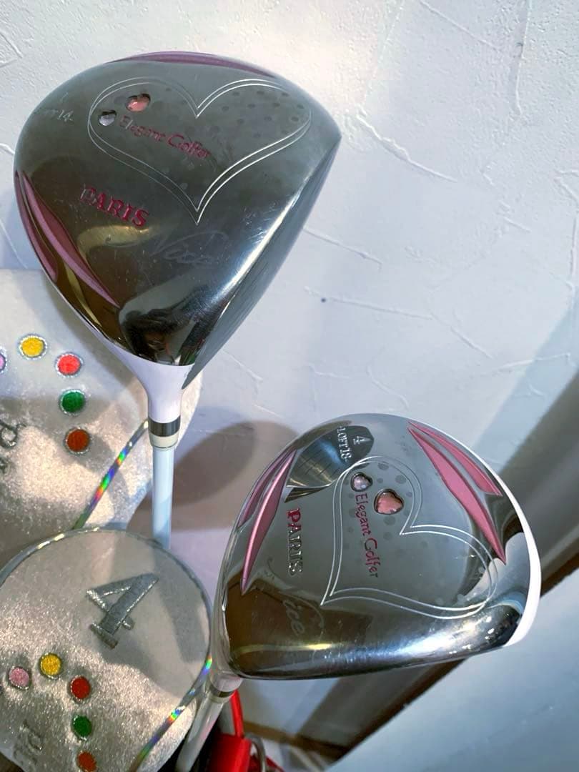 良品　レディースゴルフクラブ セット　パリス　PARIS 可愛く優しい　初心者〜
