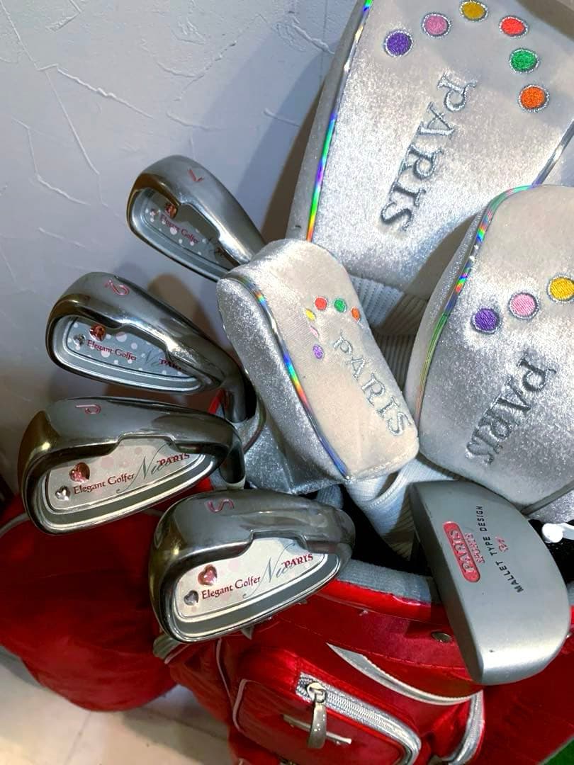 良品　レディースゴルフクラブ セット　パリス　PARIS 可愛く優しい　初心者〜